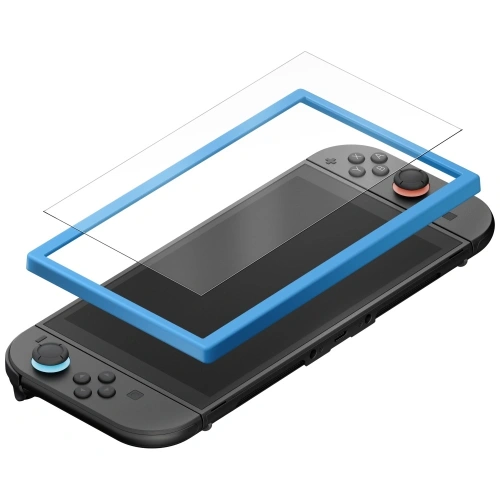 Matowe szkło hartowane do Nintendo Switch, które redukuje odblaski i zarysowania.