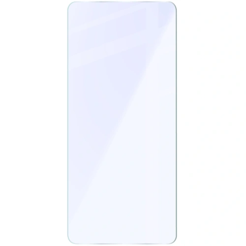 Elastyczne szkło hybrydowe Bizon Glass Mule zamontowane na Motorola Moto G86 5G.