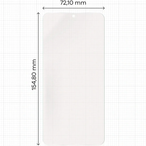 Zestaw zawiera jedną folię matową do aplikacji na telefon.