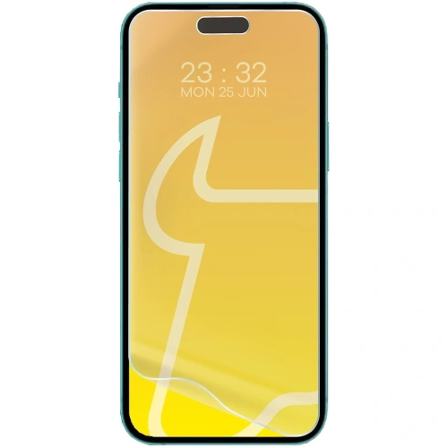 Zestaw do aplikacji folii matowej Bizon Glass Film Sun dla iPhone 16 Pro Max.