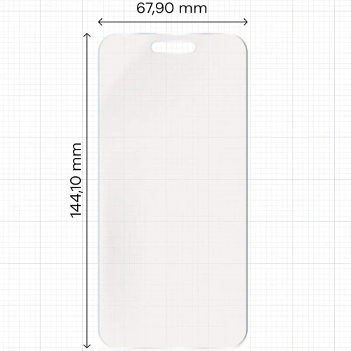 Zestaw do aplikacji folii matowej, który ułatwia montaż na telefonie.