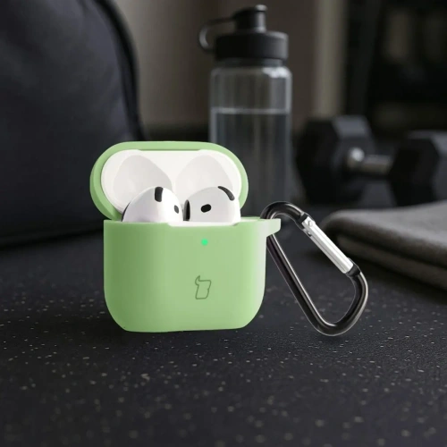 Etui Bizon Case na tle minimalistycznym, podkreślające jego design i funkcjonalność.