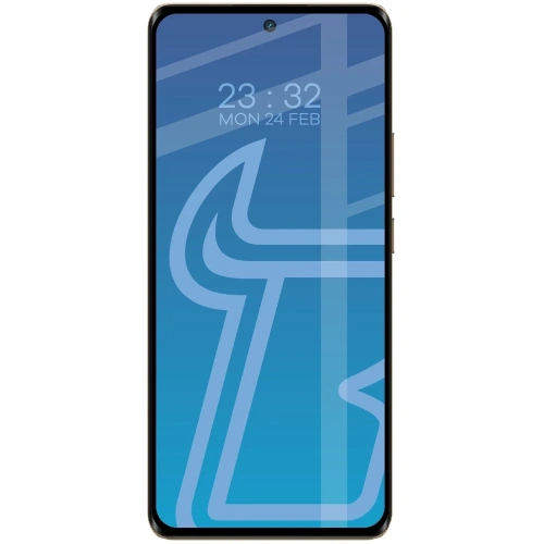 Szkło na ekran BIZON Edge Pack w idealnym dopasowaniu do telefonu Realme 14T 5G.