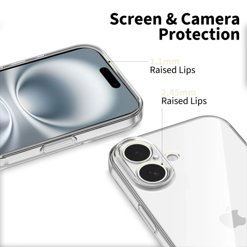 Zbliżenie na etui Tech-Protect FlexAir, prezentujące wycięcia na porty i przyciski.