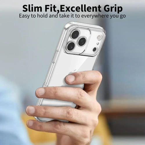 Widok etui Tech-Protect FlexAir z boku, z wycięciami na porty i przyciski.