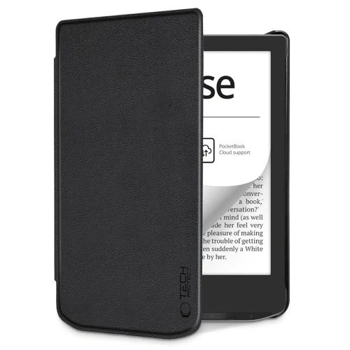 Etui Tech-Protect Smartcase Pocketbook Verse w kolorze czarnym, idealne dla smartfonów.