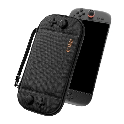 Zbliżenie na etui Tech-Protect Slim Pouch Nintendo Switch 2, pokazujące jego smukły design.