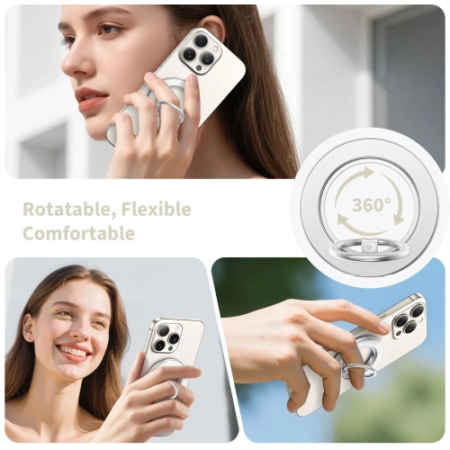 Uchwyt Tech-Protect MMR600 w eleganckim designie, doskonały do nowoczesnych telefonów.