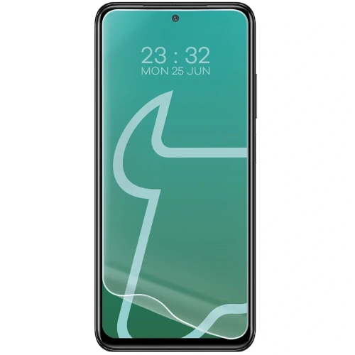 Folia ochronna Bizon Glass Hydrogel Front w opakowaniu, gotowa do montażu.