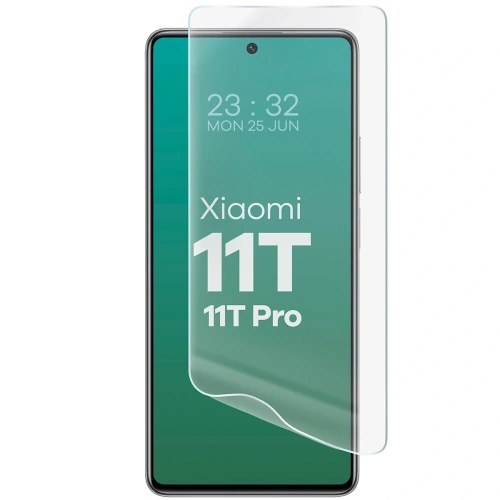 Opakowanie folii hydrożelowej Bizon Glass Hydrogel Front z informacjami o produkcie.