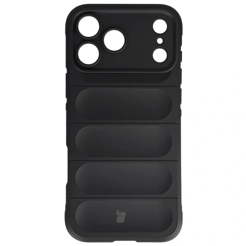 Zbliżenie na etui Bizon Case Tur, ukazujące materiał TPU i wykończenie