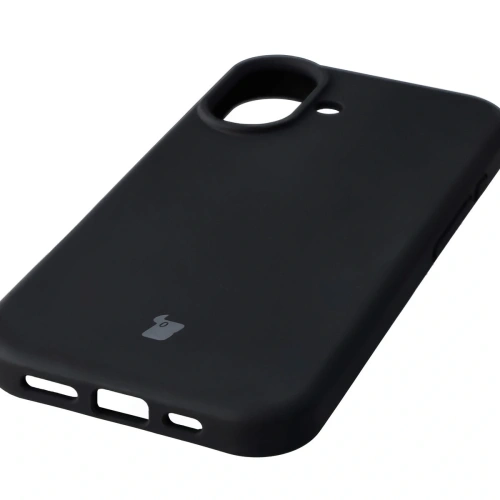 Detale silikonowego etui Bizon Soft Case, pokazujące jego teksturę