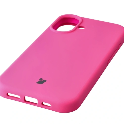 Etui Bizon Soft Case w fioletowym kolorze, idealne dopasowanie do iPhone 17