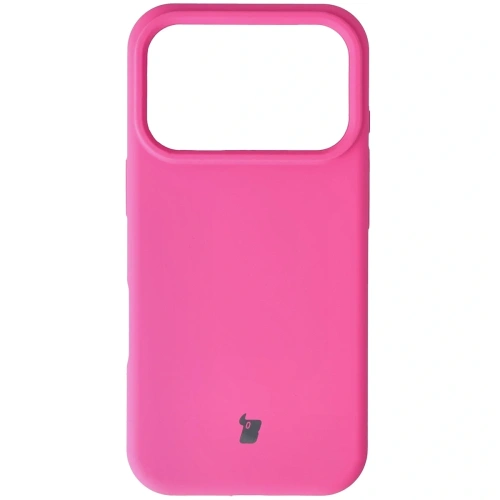 Etui Bizon Soft Case z bliska, prezentujące hybrydowy materiał