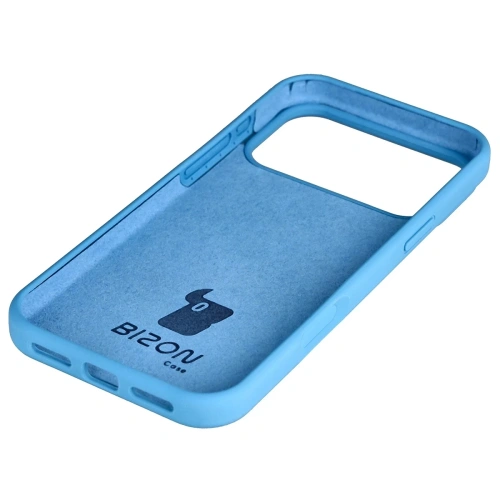 Widok etui Bizon Soft Case z tyłu, ukazujący jego elegancki design.