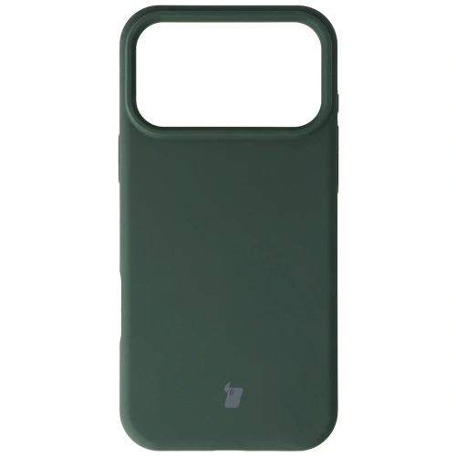 Widok z boku silikonowego etui Bizon Soft Case na telefonie Apple iPhone 17 Pro Max