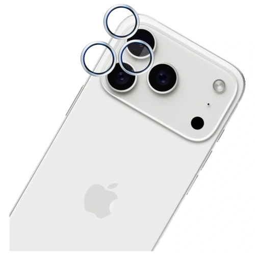 Ochrona obiektywu 3MK na iPhone 17 Pro Max, idealnie dopasowana