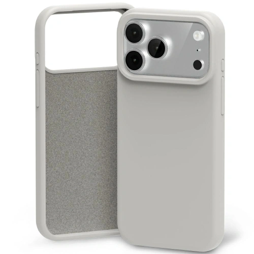 Etui Mercury Silicone w kolorze marmurowym, idealnie dopasowane do Apple iPhone 17 Pro Max.