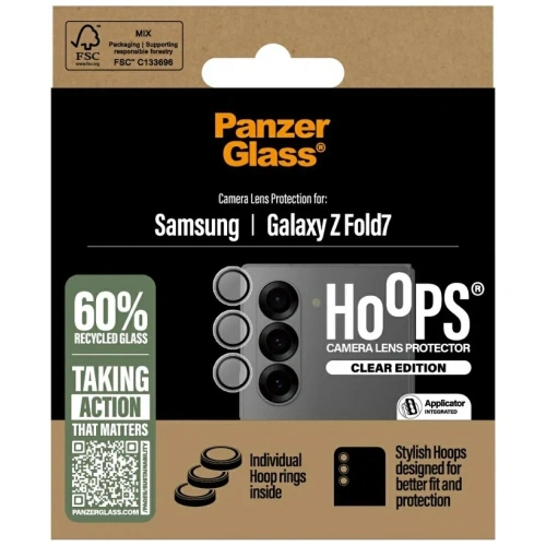 Szkło hartowane na aparat Samsung Galaxy Z Fold7, doskonałe dopasowanie i wysoka jakość.