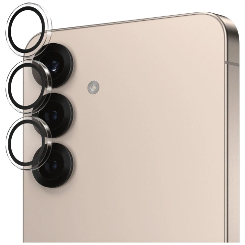 Szkło ochronne z oznaczeniem 9H, idealne do zabezpieczenia obiektywu.