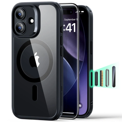 Zestaw ESR etui i szkło na ekran do iPhone 17 w kolorze przezroczystym