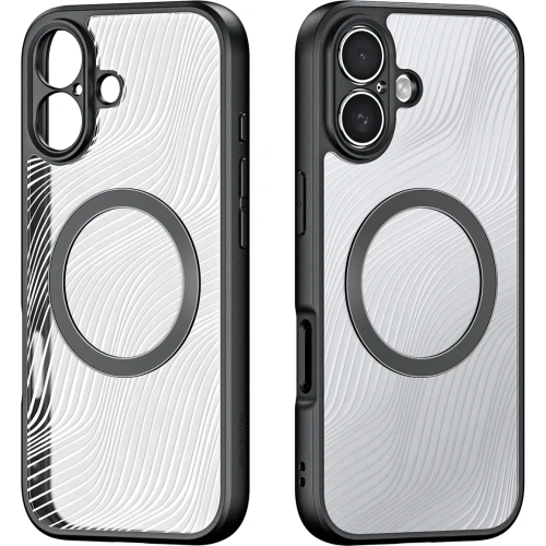 Hybrydowe etui Dux Ducis z pierścieniem magnetycznym, zapewniające bezpieczeństwo telefonu.