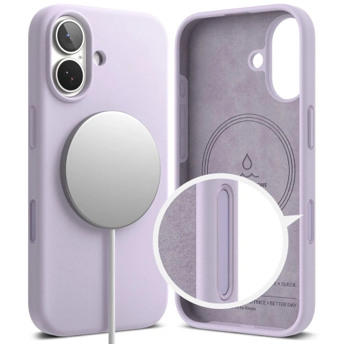 Widok z boku etui Ringke, ukazujący smukły design i elegancki kolor.