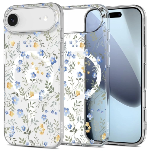 Etui Tech-Protect Flexair MagSafe do Apple iPhone w wielokolorowy wzór wiosennych kwiatów