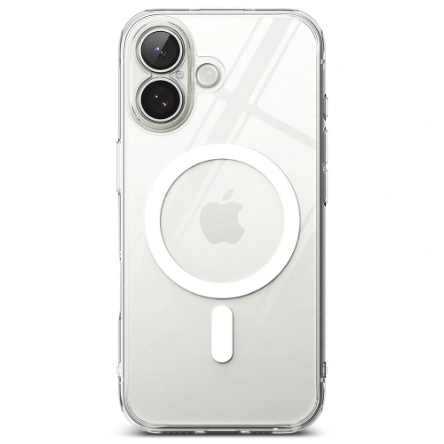 Etui Ringke Fusion na iPhone 17, pokazujące idealne dopasowanie do telefonu