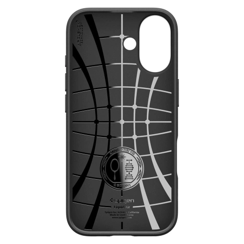 Detale etui Spigen, zbliżenie na teksturę materiału TPU.