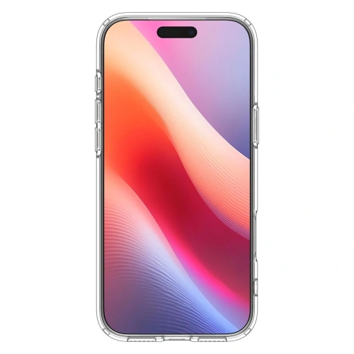 Etui Spigen na telefonie iPhone 17 Pro, prezentujące funkcję MagSafe.