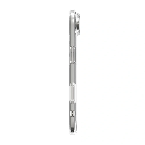 Etui Spigen Ultra Hybrid na tle jasnym, podkreślające przezroczystość materiału