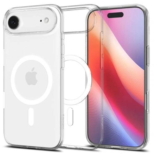 Etui Spigen Liquid Crystal Mag MagSafe w kolorze przezroczystym, idealnie dopasowane do iPhone'a