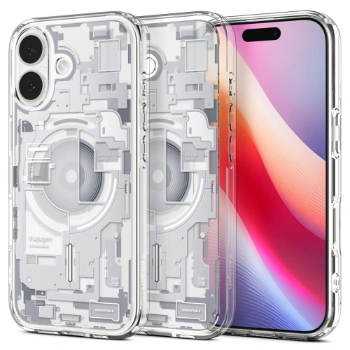 Etui Spigen Ultra Hybrid MagSafe w kolorze białym, idealne do Apple iPhone 17