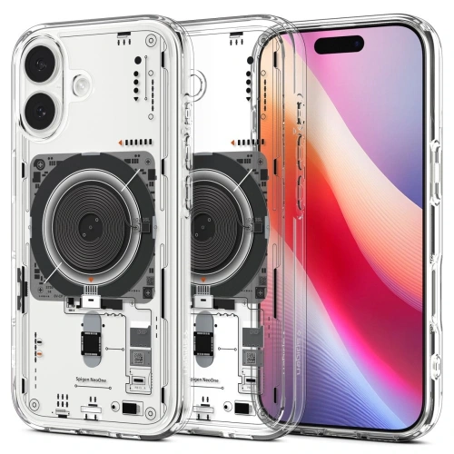 Etui Spigen Ultra Hybrid Mag MagSafe w półprzezroczystym kolorze, idealne do iPhone 17 Neo One.