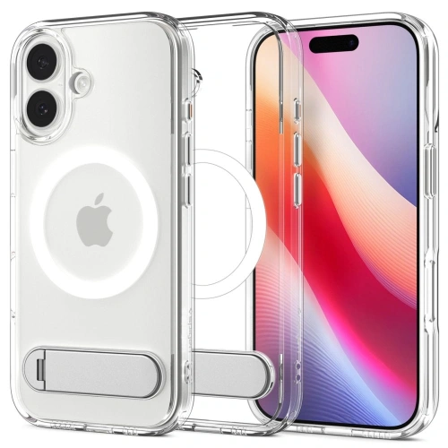 Etui Spigen Ultra Hybrid S Mag MagSafe do Apple iPhone 17 w kolorze przezroczystym, idealne dla minimalistów.