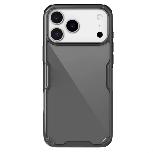 Etui Nillkin Nature TPU Pro w kolorze półprzezroczystym, idealnie dopasowane do iPhone 17 Pro Max.
