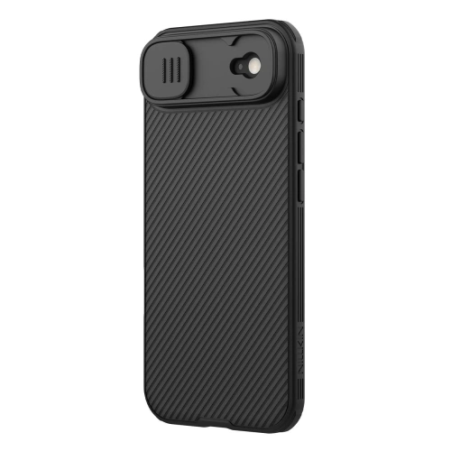 Widok etui Nillkin CamShield Pro z bliska, pokazujący detale wykonania.