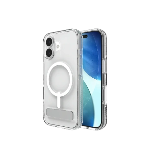 Etui ZAGG Crystal Palace Snap KS w przezroczystym kolorze, idealnie dopasowane do iPhone 17.
