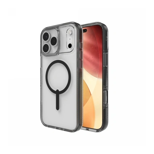 Etui ZAGG Santa Cruz Snap w kolorze jet black, idealnie dopasowane do Apple iPhone 17 Pro Max.