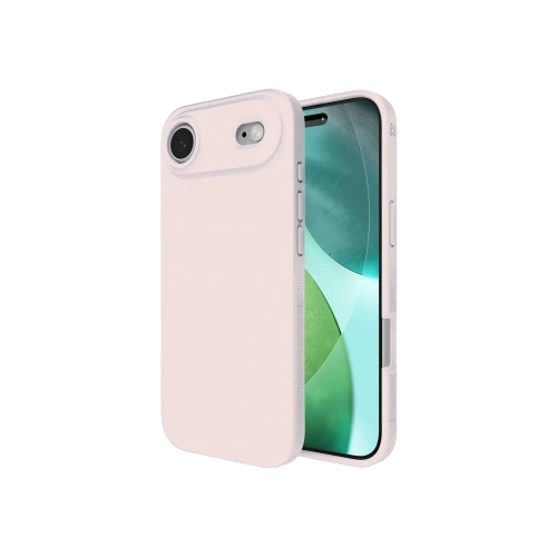 Etui ZAGG Manhattan Snap w kolorze pink blush, idealnie dopasowane do Apple iPhone Air MagSafe.