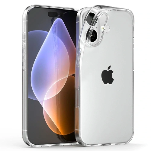 Etui Mercury Jelly Clear w kolorze przezroczystym, idealnie dopasowane do Apple iPhone 17, wykonane z elastycznego materiału TPU.
