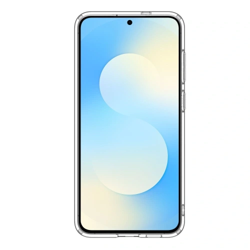 Etui Spigen Ultra Hybrid zamontowane na Samsung Galaxy S25 FE, prezentujące jego elegancki wygląd