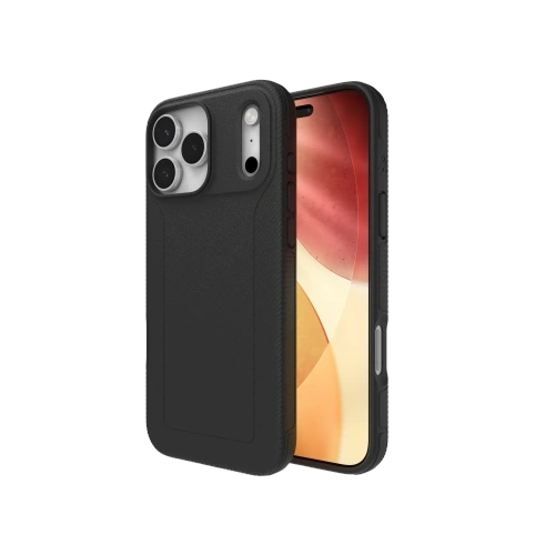 Etui ZAGG Luxe Snap w kolorze czarnym, idealnie dopasowane do Apple iPhone 17 Pro Max.