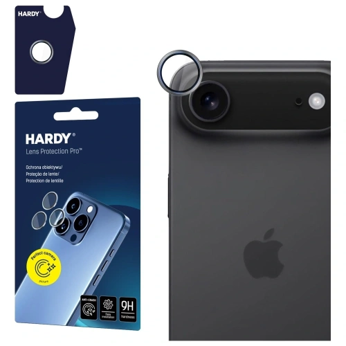 Ochrona na obiektyw aparatu 3MK HARDY Lens Protection Pro w szarym kolorze