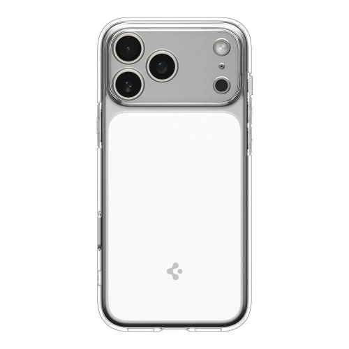 Widok etui z przodu, pokazujący elegancki design i dopasowanie do iPhone 17 Pro.