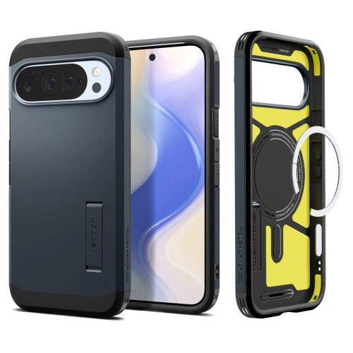 Etui Spigen Tough Armor Mag MagSafe w kolorze granatowym, idealne do Google Pixel 10 Pro XL