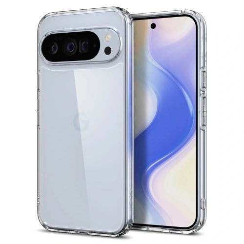 Etui Spigen Ultra Hybrid w przezroczystym kolorze, idealnie dopasowane do Google Pixel 10 Pro XL.