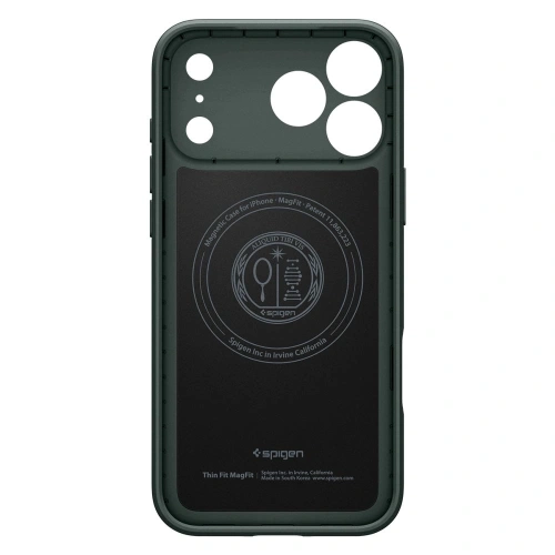 Widok etui Spigen z boku, eksponujący smukły design i elegancki kolor