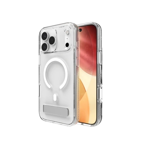 Etui ZAGG Crystal Palace Snap KS w przezroczystym kolorze, idealnie dopasowane do iPhone 17 Pro Max.